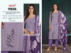 Kia Carens 2761 By Bipson Gold Printed Cambric Cotton Dress Material Wholesale Online
